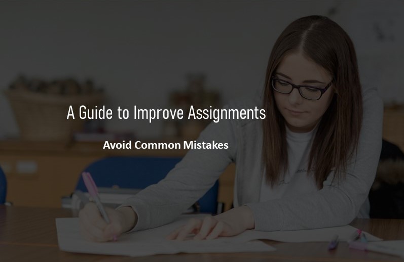Guide to improve assignments