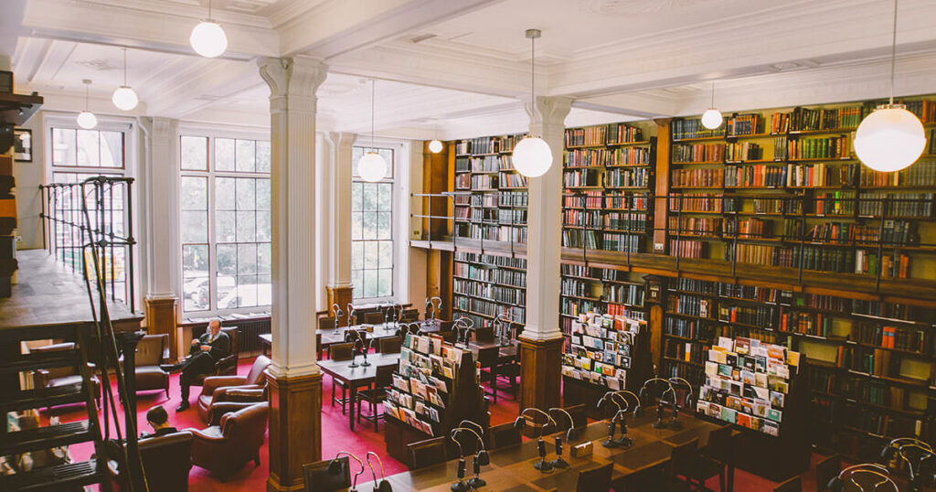 London Library is one of the largest libraries in London