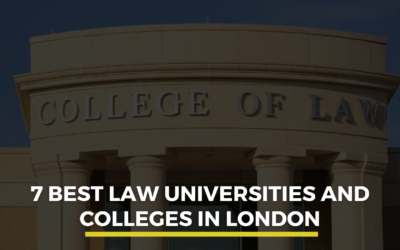 7 Best Law Universities and Colleges in London